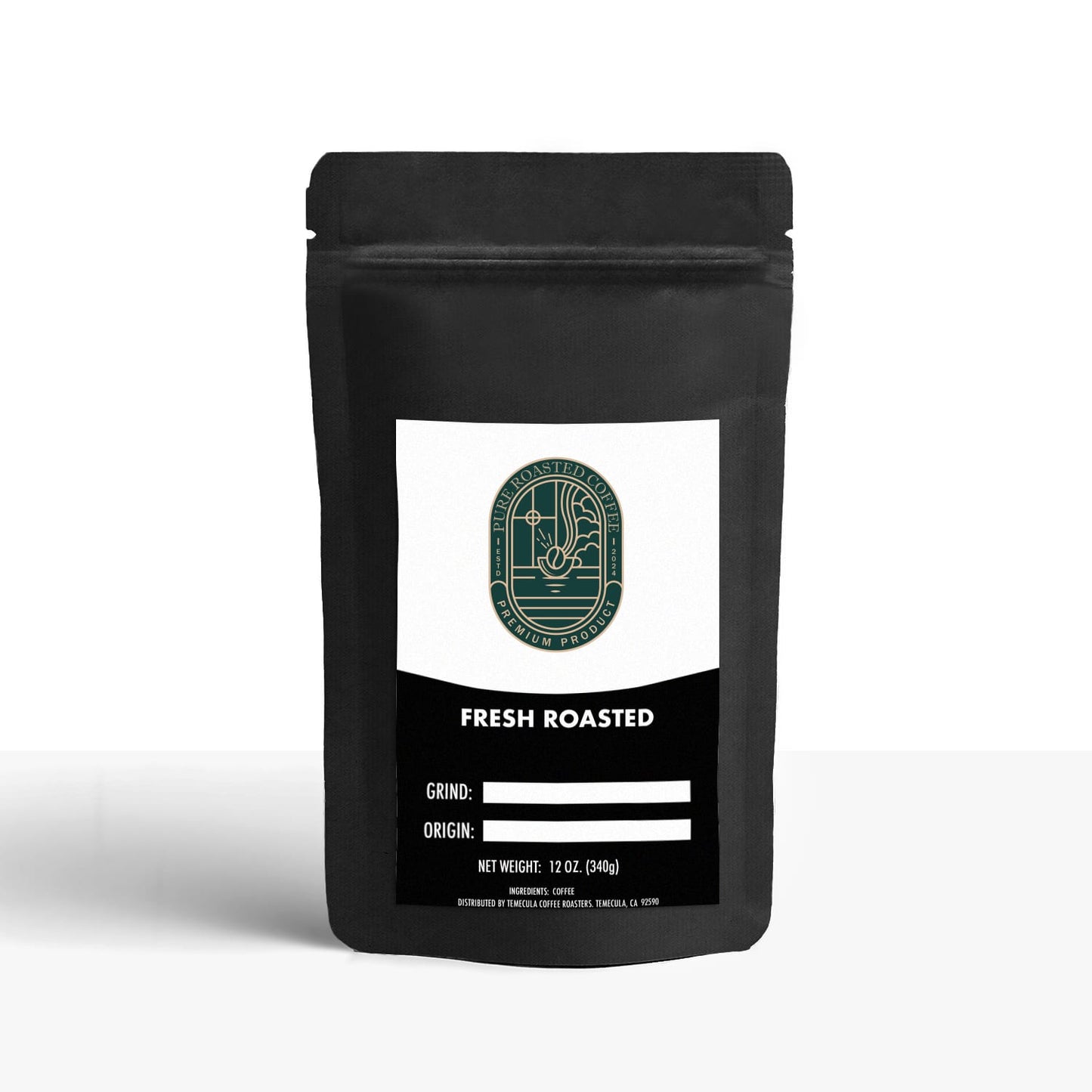 "House Blend - medium roast coffee with nutty, sweet chocolate, and mild citrus notes, sustainably processed."